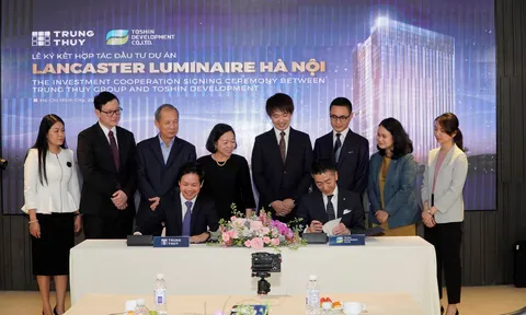 Tập đoàn Takashimaya bắt tay cùng Tập đoàn Trung Thủy đầu tư vào Dự án phức hợp căn hộ – văn phòng - trung tâm thương mại Lancaster Luminaire